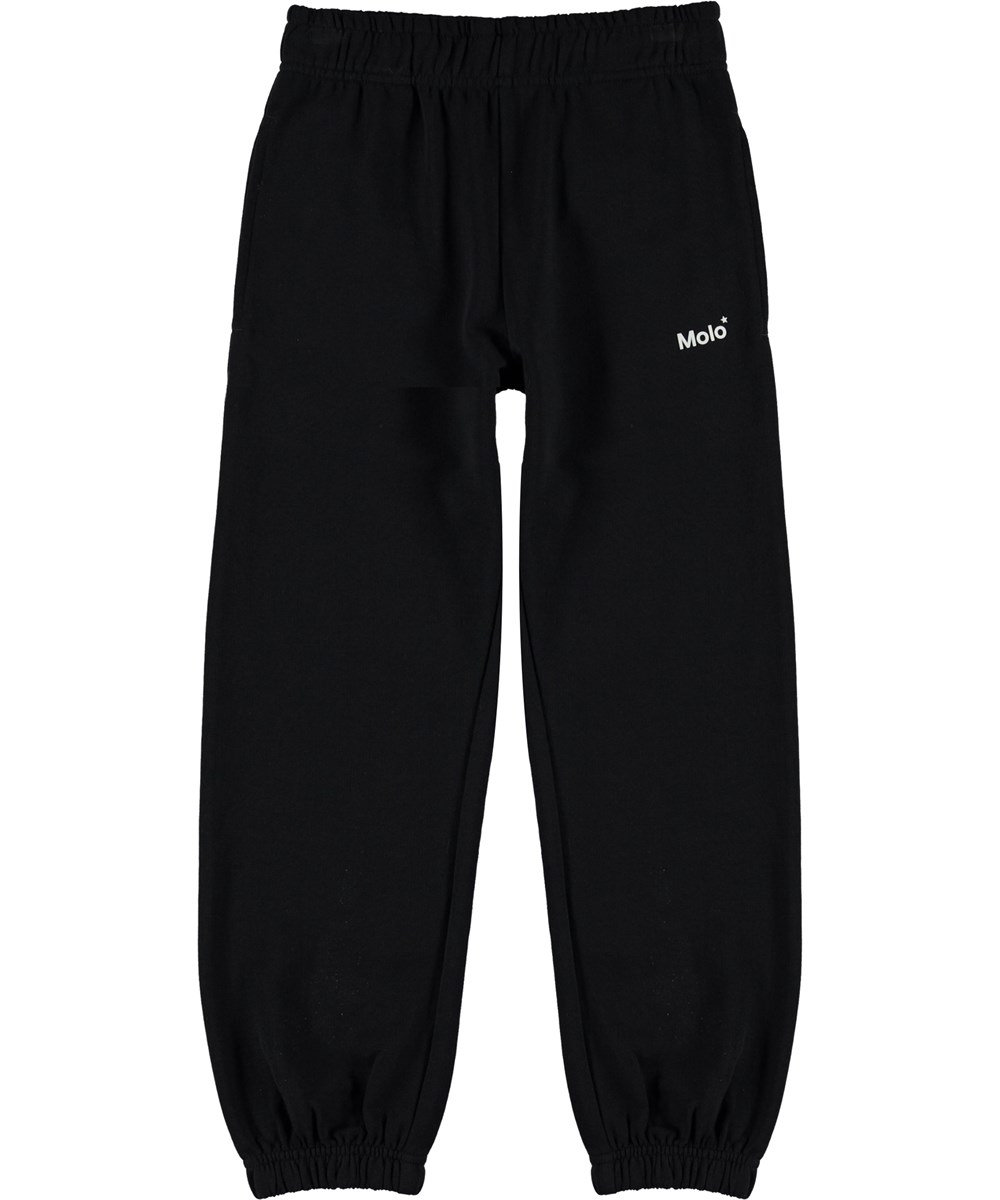 Am - Black - Black organic sweatpants