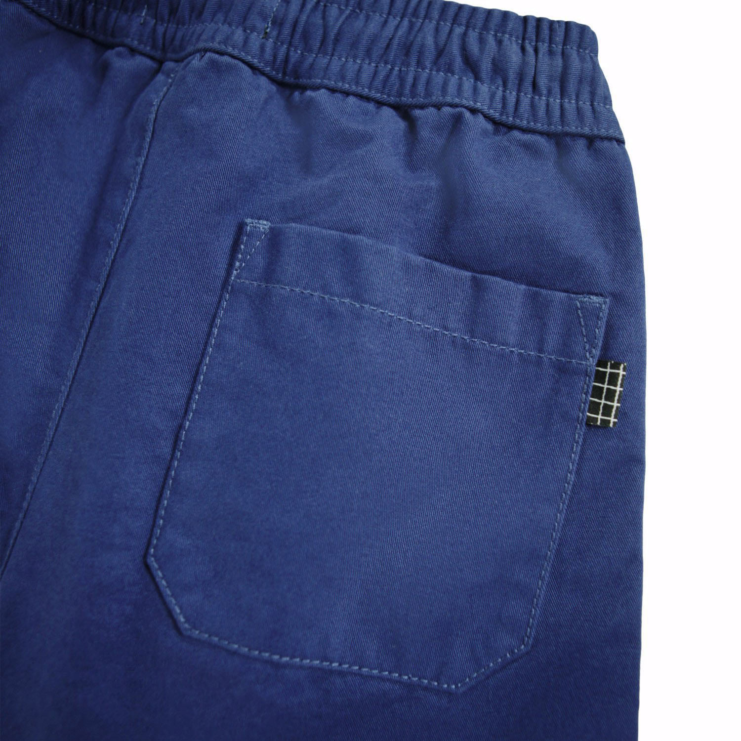 Amor - Blue Depths - Blue chino pants for children made of