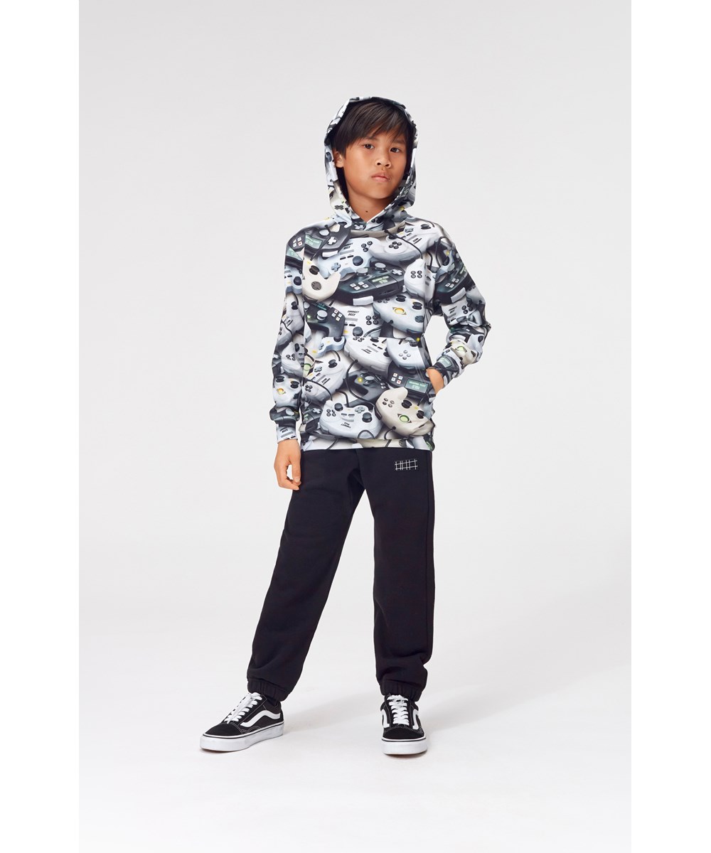 Ams - Black - Black sweatpants