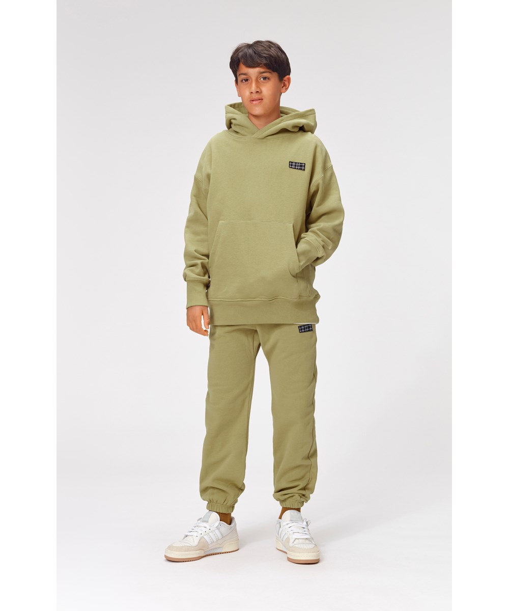 Ams - Cedar - Faded green sweatpants