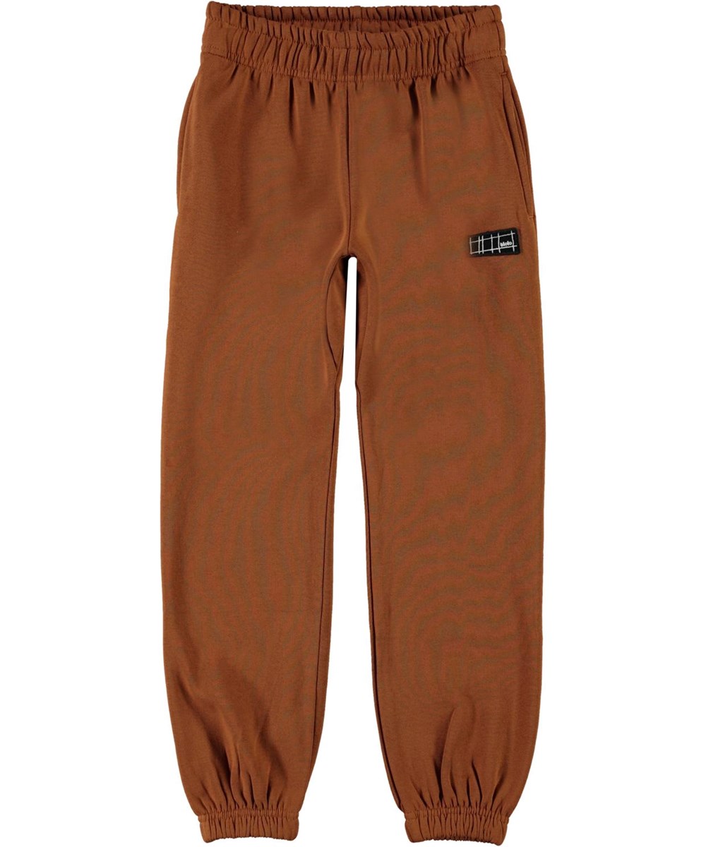 Ams - Iron - Brown organic sweatpants 