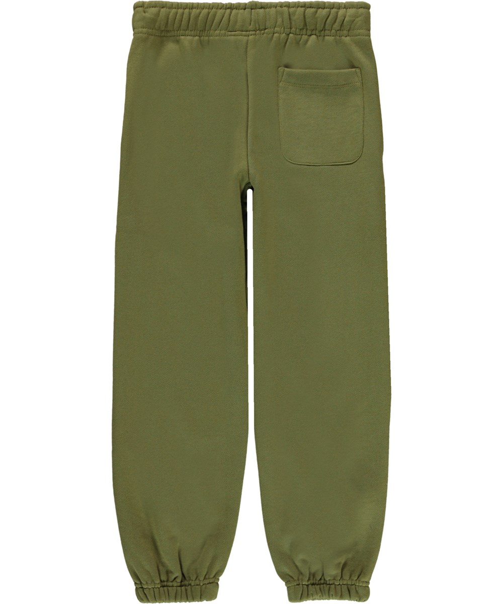 Ams - Sphagnum - Green organic sweatpants