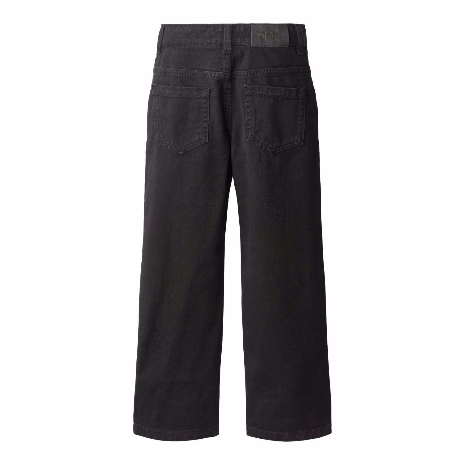 【新品・122cm(7Y)】MOLOスウェットパンツ/ブラック Allen - Black - Black sweatpants for children made of