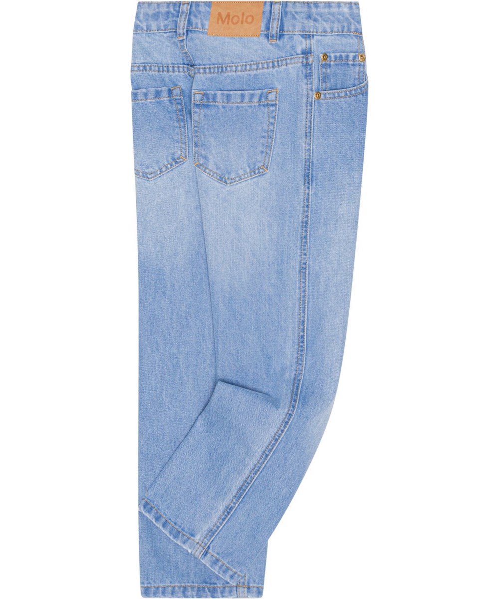 Andy - Lightblue Denim - Light blue jeans with straight legs