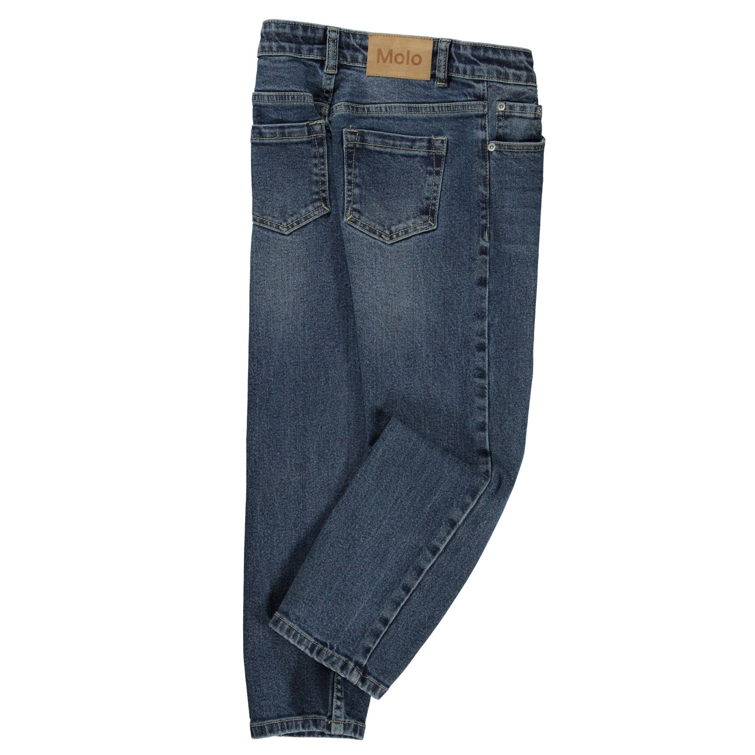 Andy - Dark Vintage - Indigo blue jeans with stretch - Molo