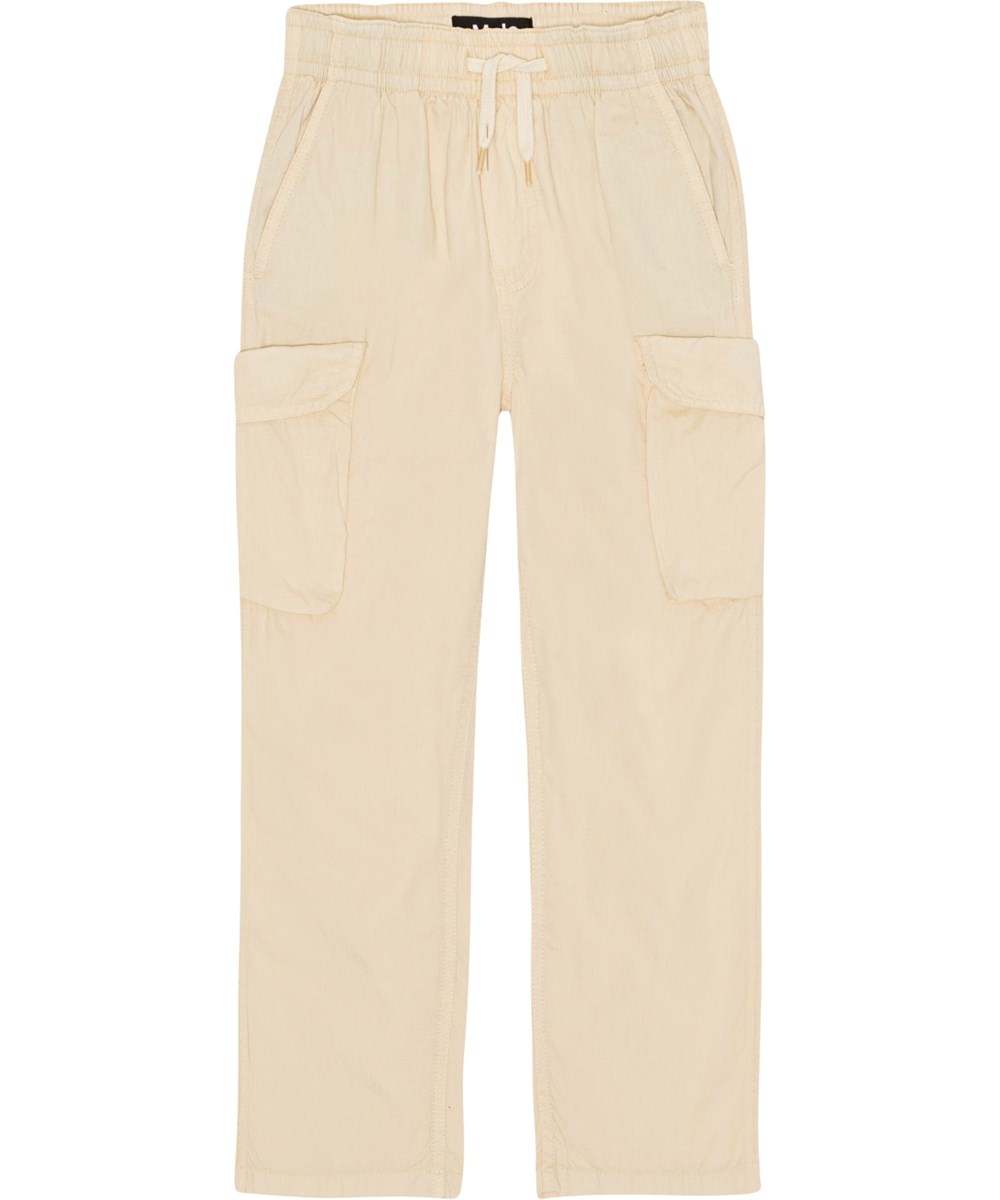 Argo - Sandy - Sand coloured cargo trousers