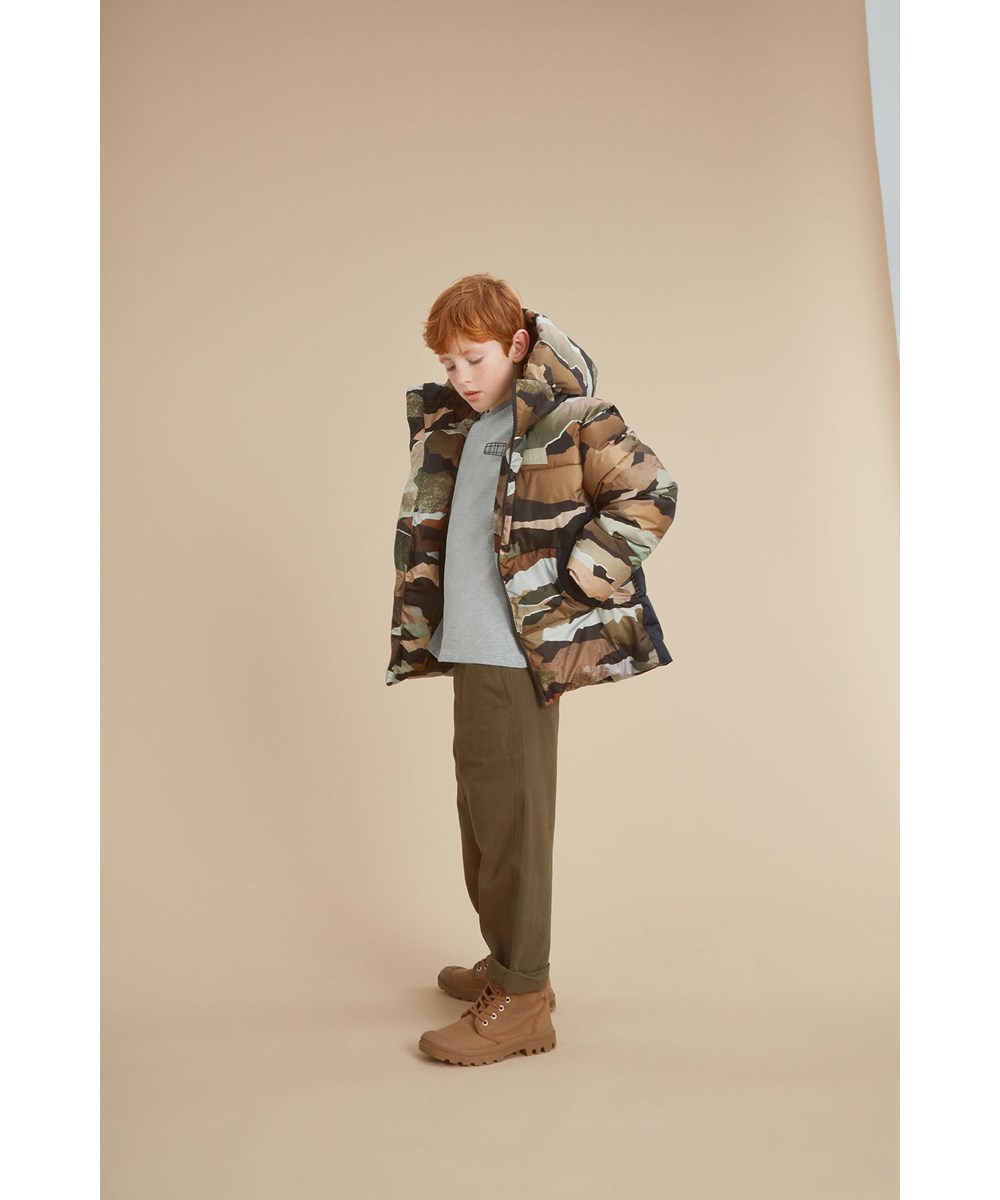 Aron - Vegetation - Wide green trousers