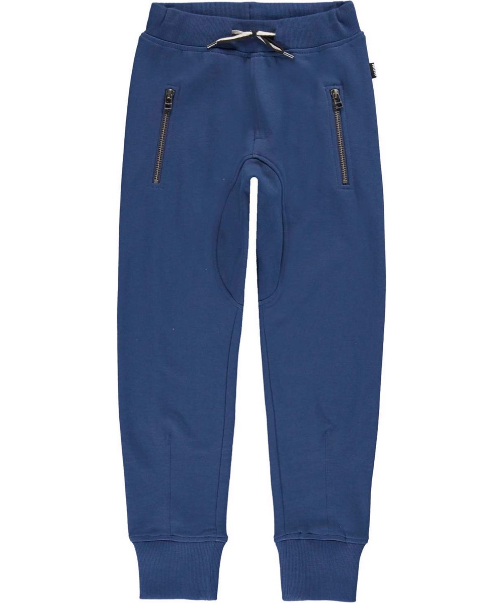 Ashton Naval Blue Dark blue sweatpants Molo