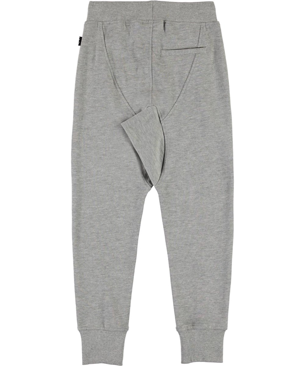 Ashton - Grey Melange - Grey sweatpants