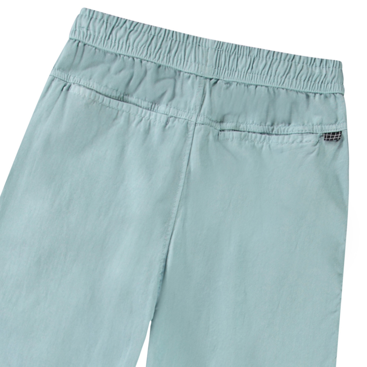 Aster - Misty Blue - Dusty blue pants, made in organic