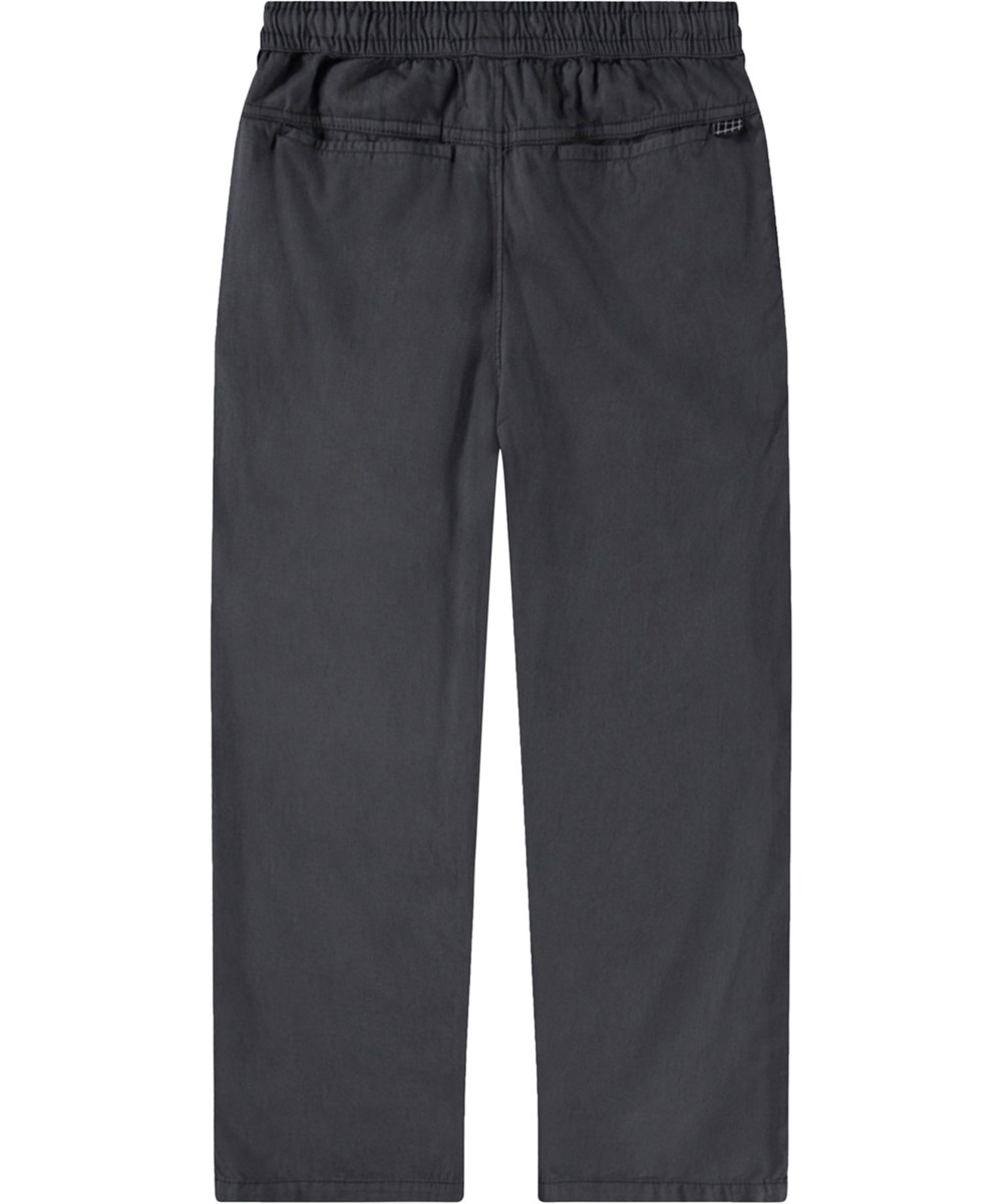 Aster - Unexplored - Dark grey pants, made from organic cotton for children.