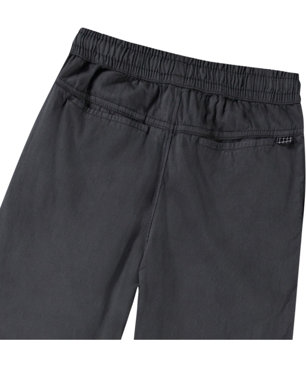 Aster - Unexplored - Dark grey pants, made from organic cotton for children.