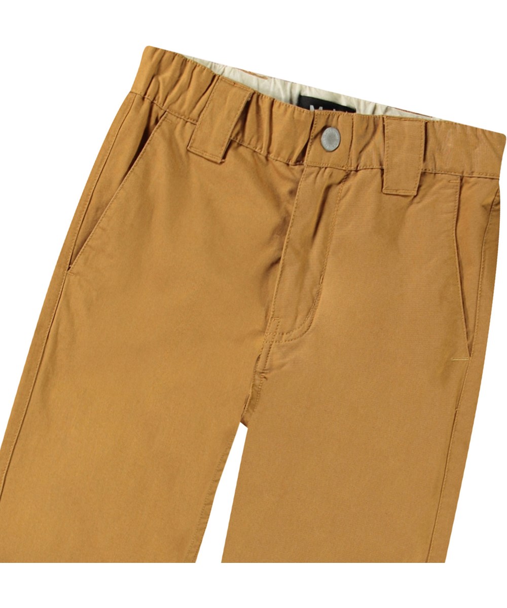 Ataru - Bronze Mist - Chino pants in organic cotton for children.