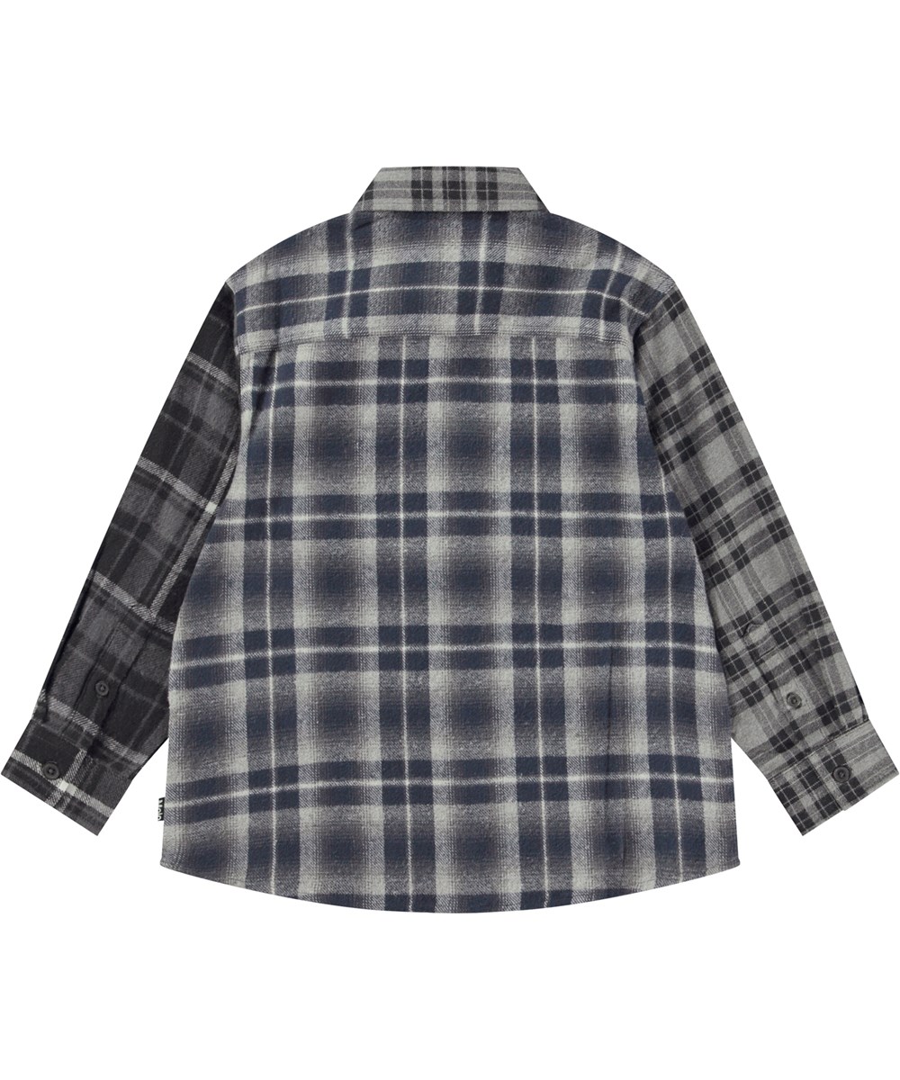 Remon - Flannel  Mix - Flannel shirt with different plaids