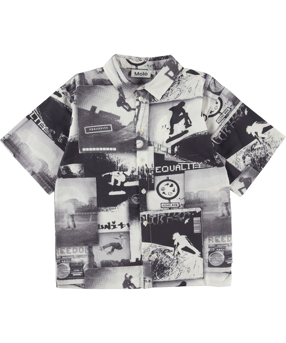 Richie - Free Skate - Short sleeve shirt with skate print