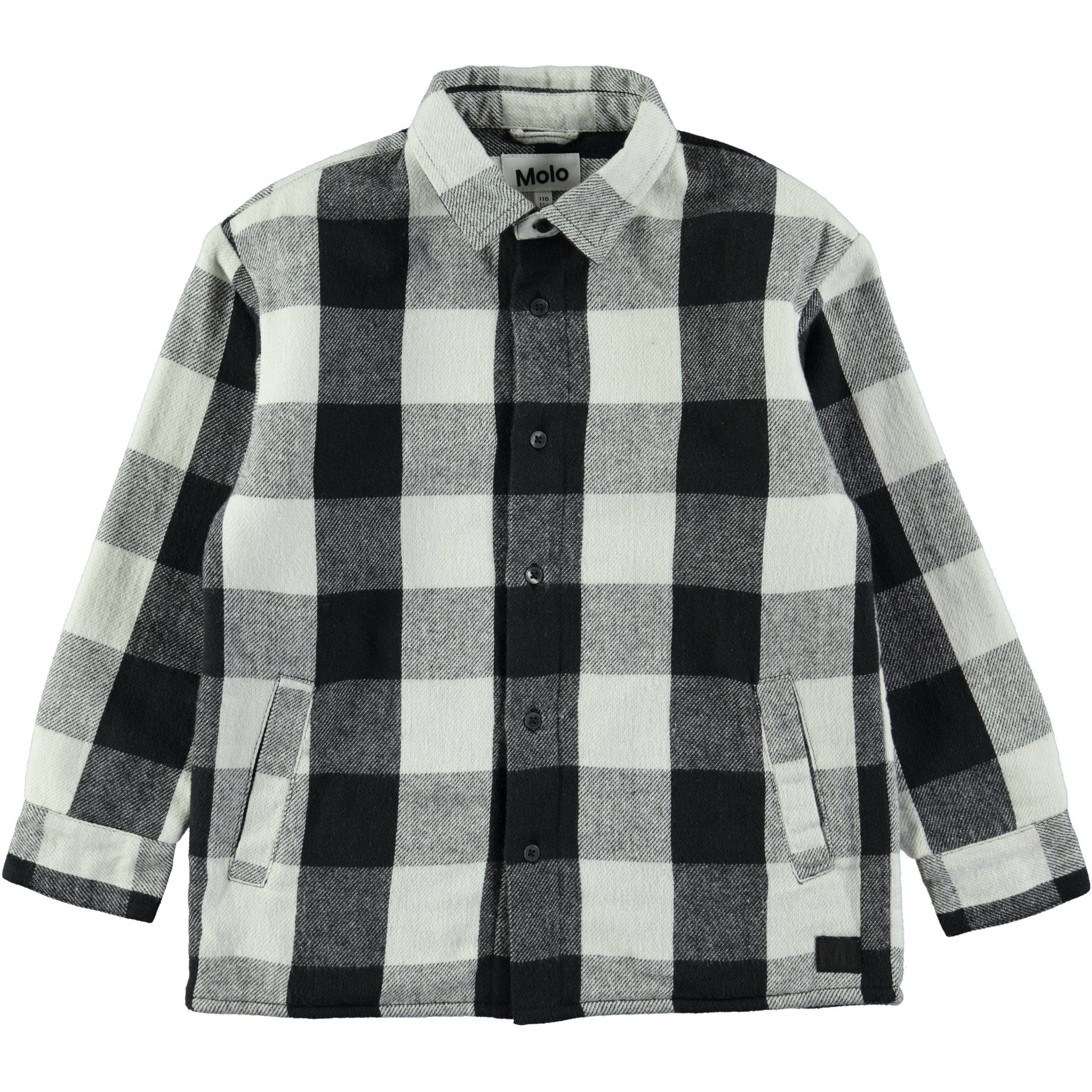 white black lining shirt
