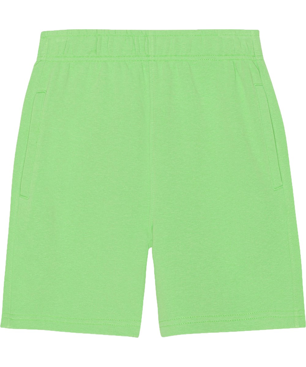 Adian - Grass Green - Green sweat shorts