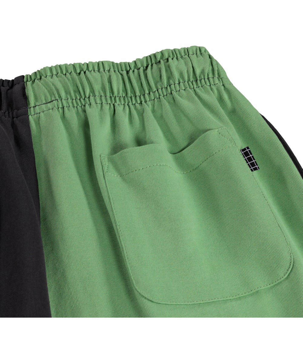 Adiano - Check Mix - Multicoloured shorts for children made of organic cotton 