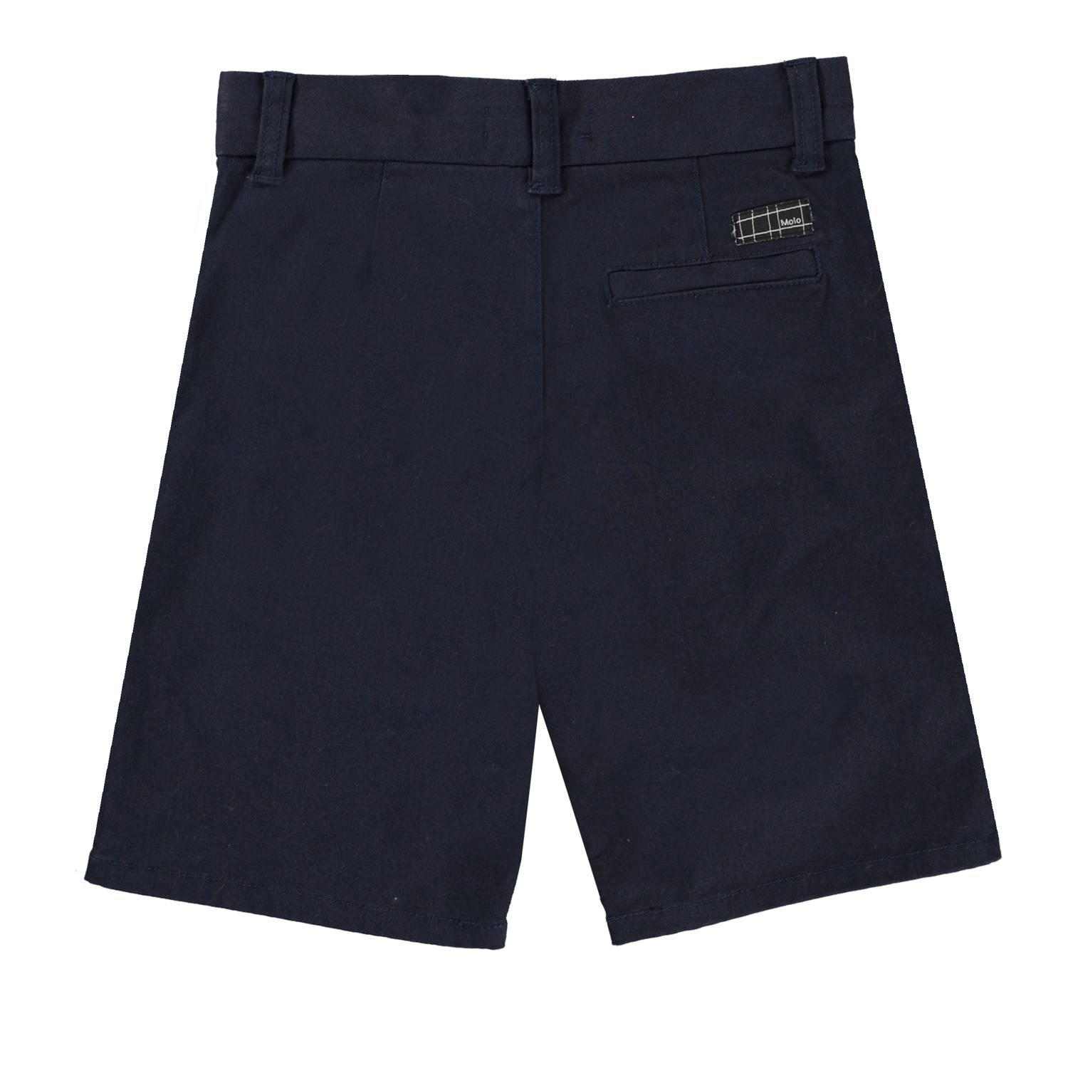 ★MAINBOOTH★(W)University Oversized Shorts(NAVY)★正規品 Alan - Galaxy Blue - Dark blue chino shorts - Molo