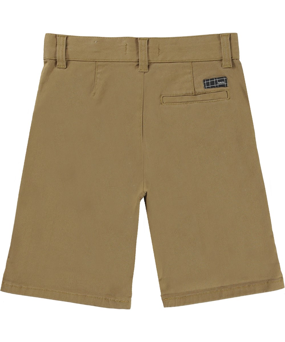 Alan - Oak - Beige chino shorts