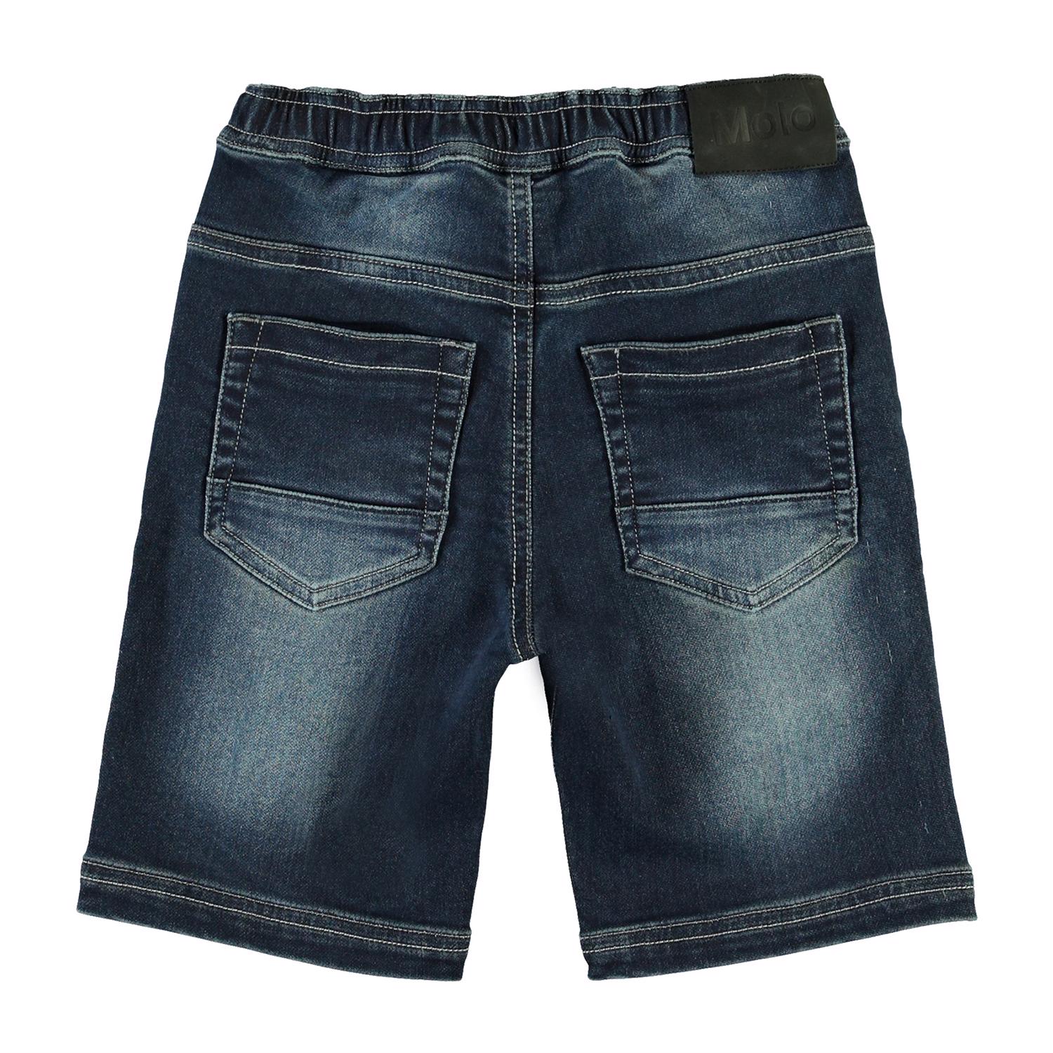 Ali - Dark Indigo - Relaxed denim shorts - Molo