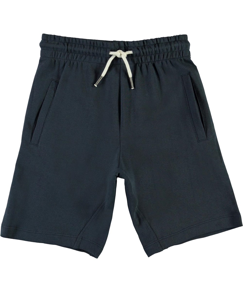 Aliases - Summer Night - Blue organic sweatshorts