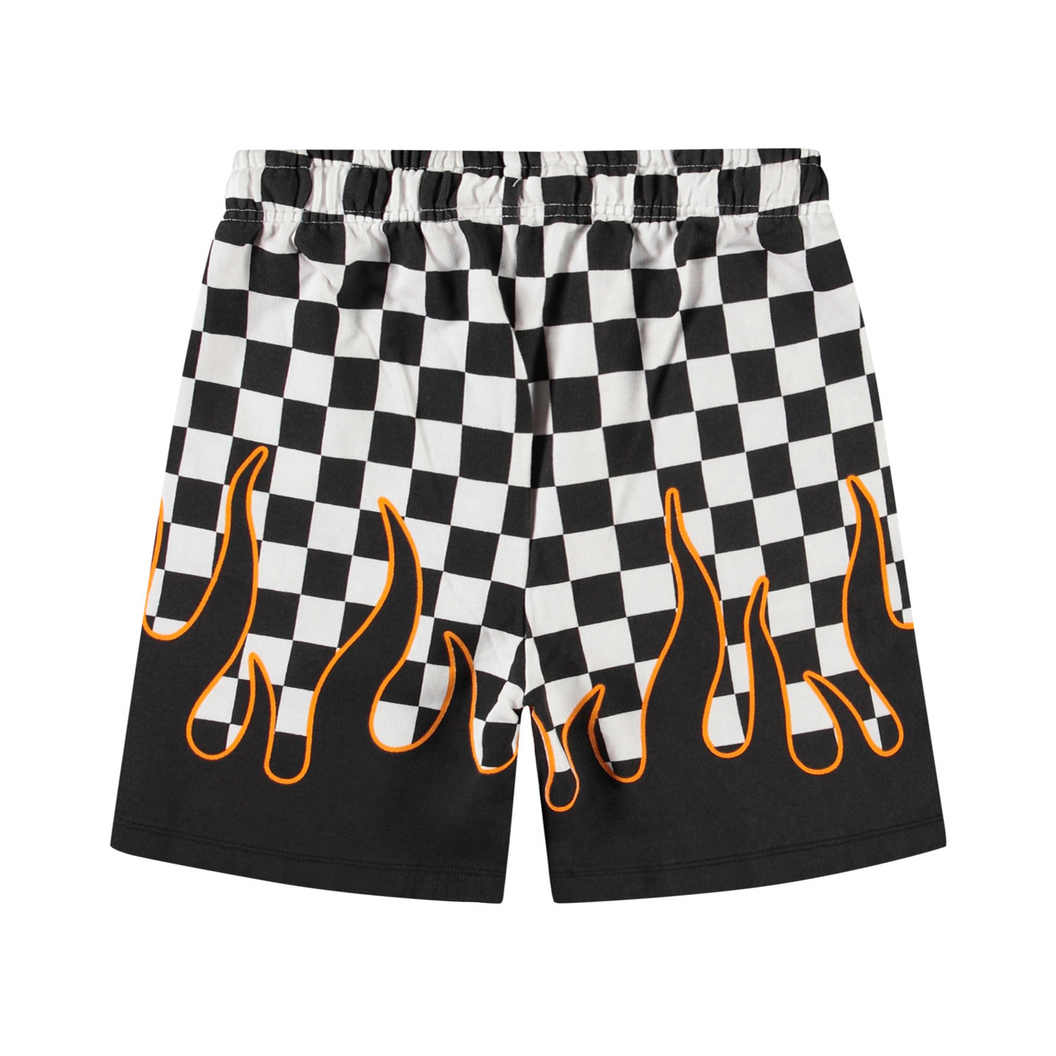 Multi Flames Easy Short Pants 原宿US Flame shorts 