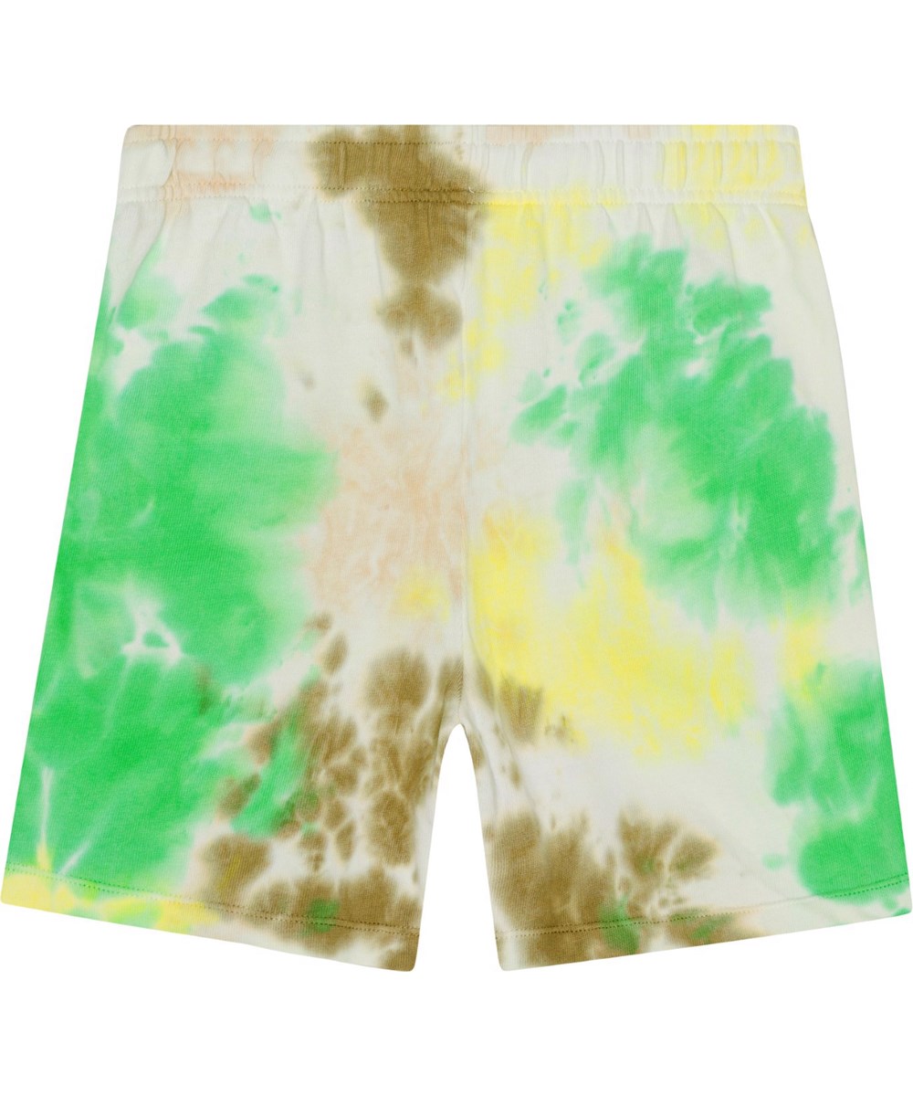 Amil - Garden Dye - Organic sweat shorts in tie-dye print
