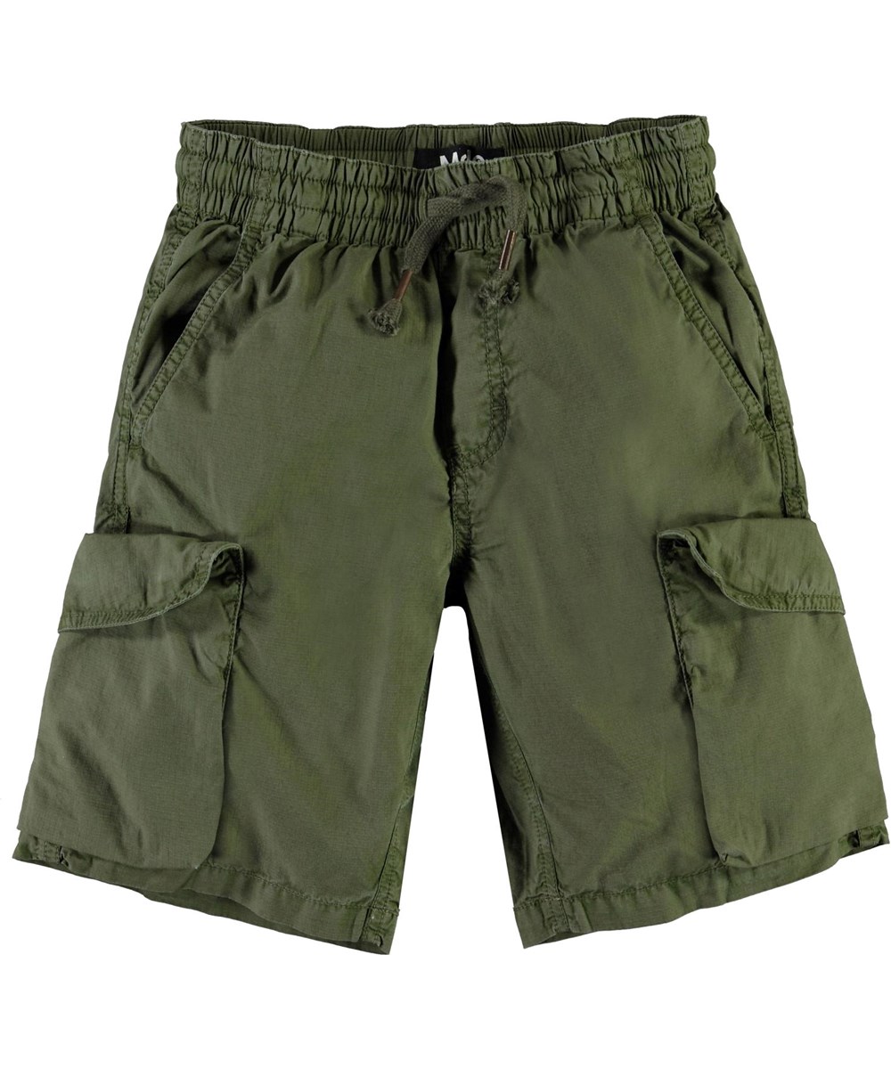 Argod - Vegetation - Army green cargo shorts