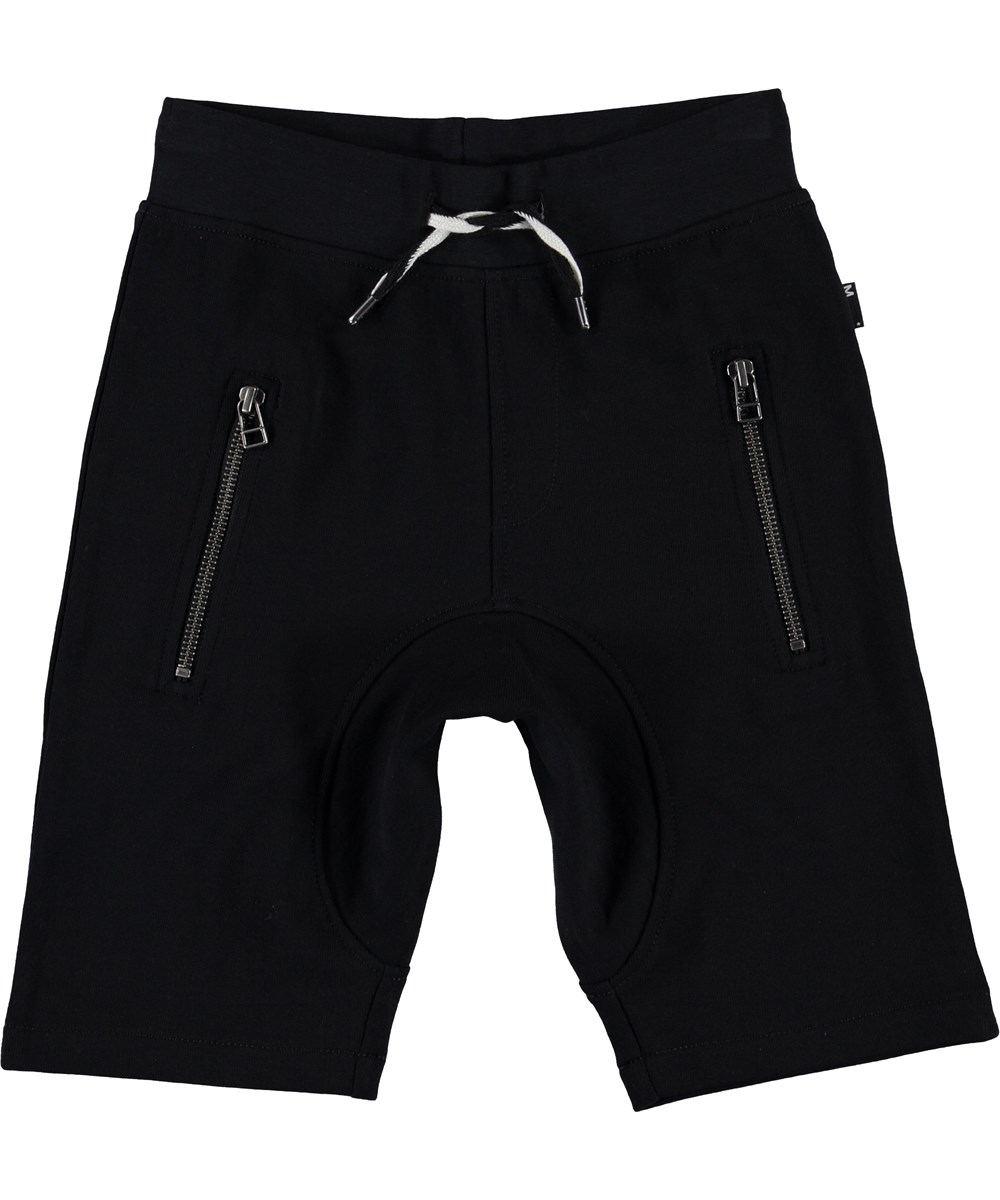 Ashtonshort - Black - Black sweat shorts