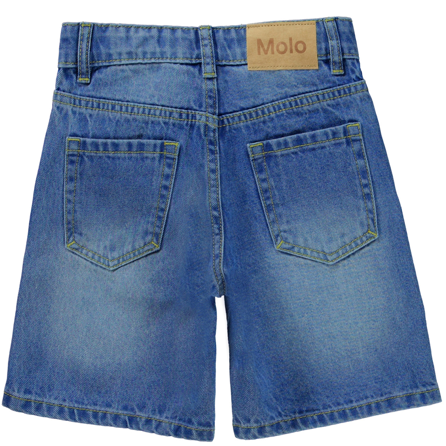 Avian - Worn Denim - Blue demin shorts - Molo