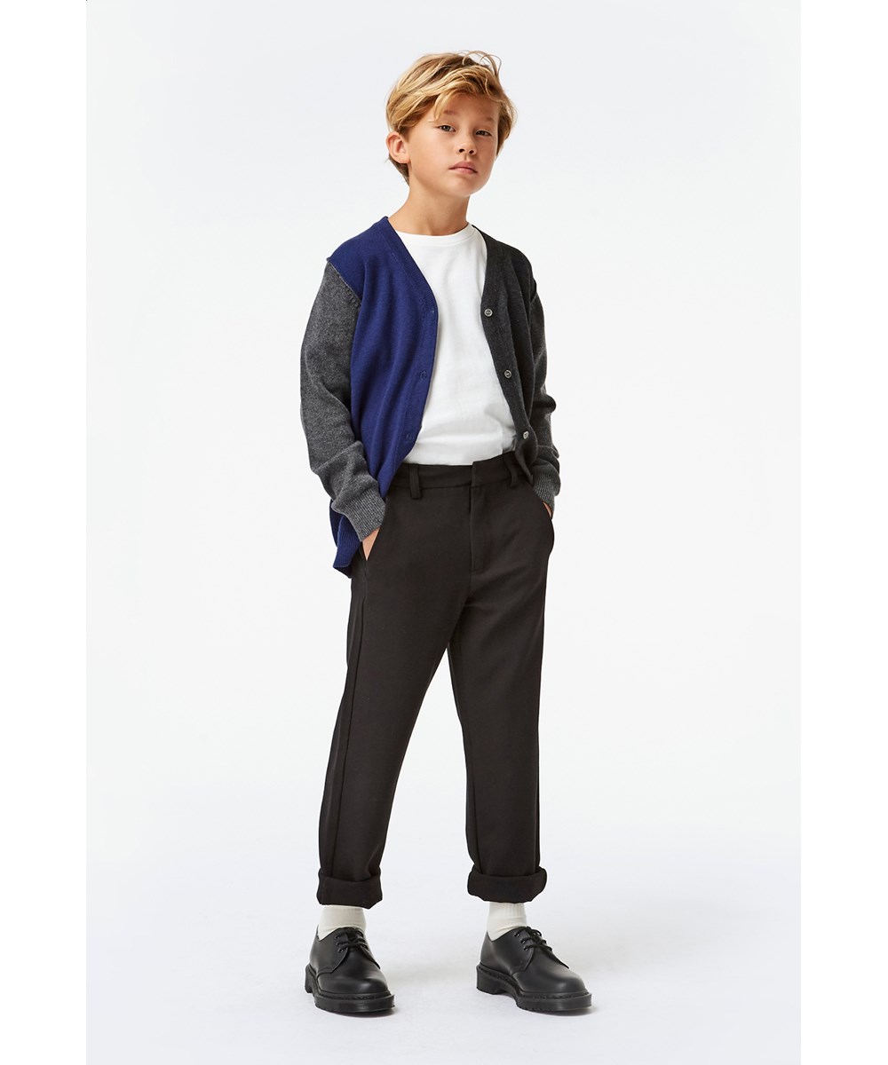 Basel - Colourblock - Colour-blocked knit cardigan