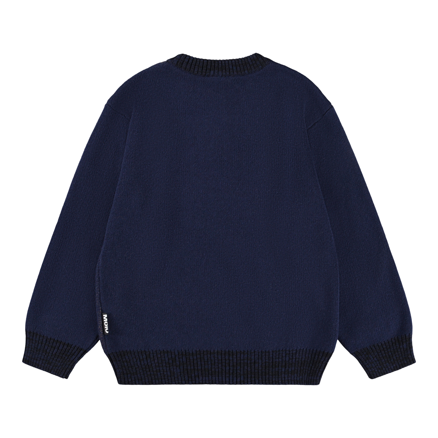 Bello - Merry Space-Mas - Dark blue knitted sweater made of cotton