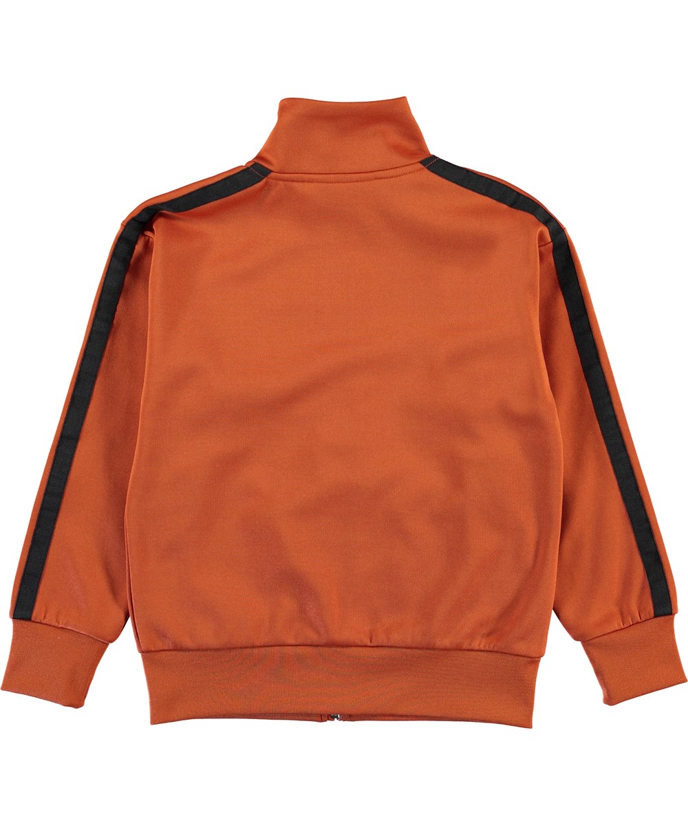 Maboo - Burnout - Orange sporty jacket.