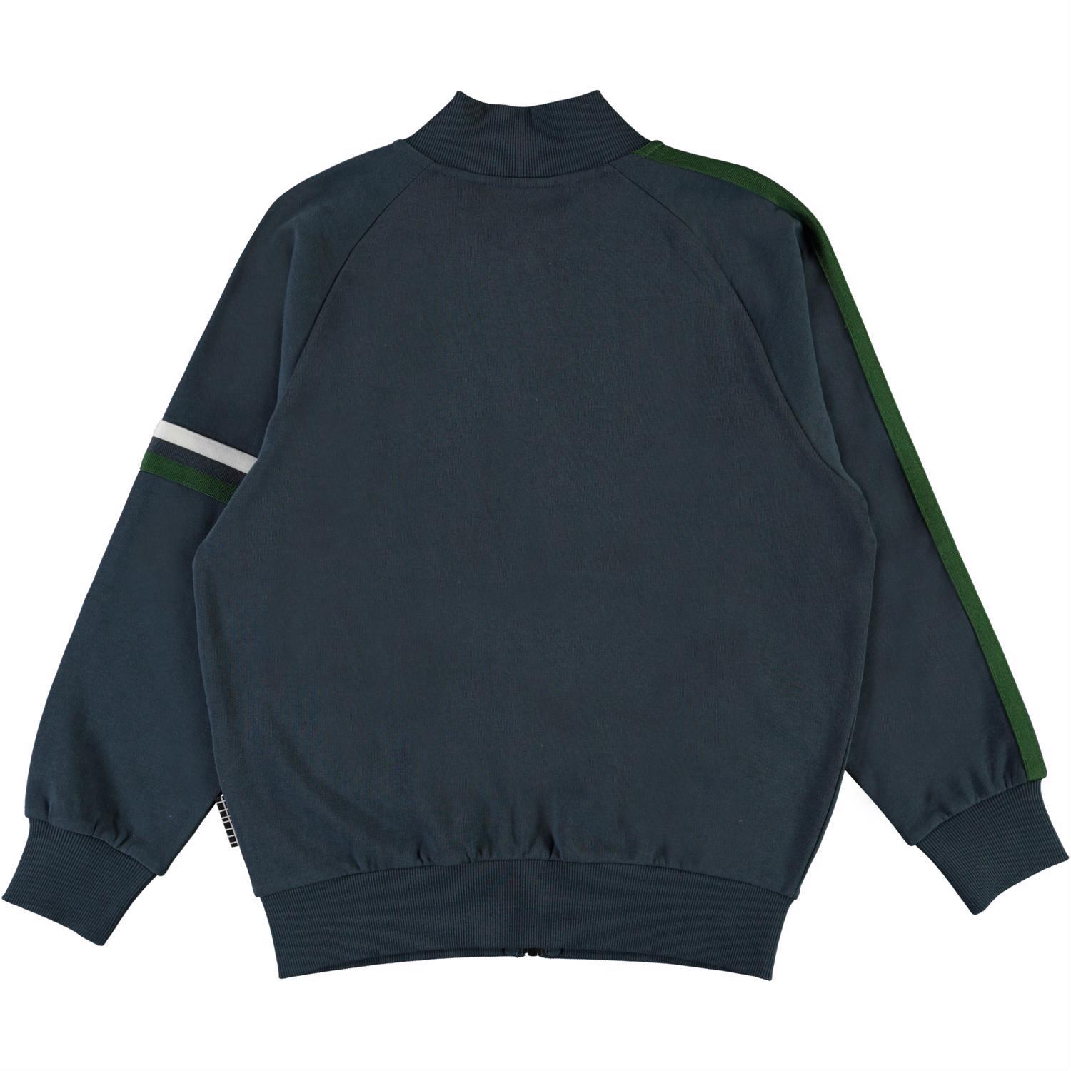 Manco - Summer Night - Blue organic track jacket with