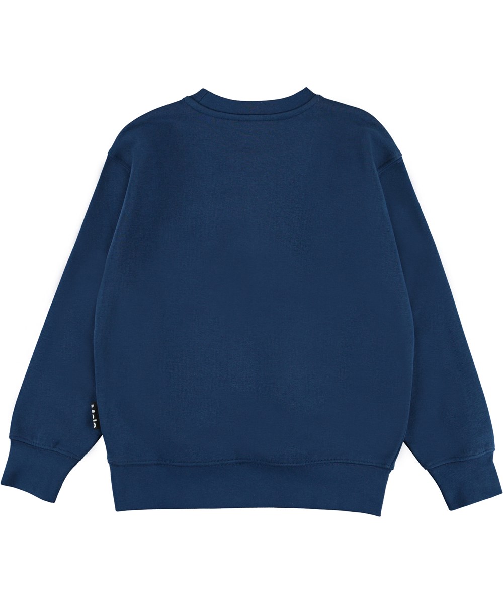 Mann - Naval Blue - Navy blue sweatshirt united imaginations print