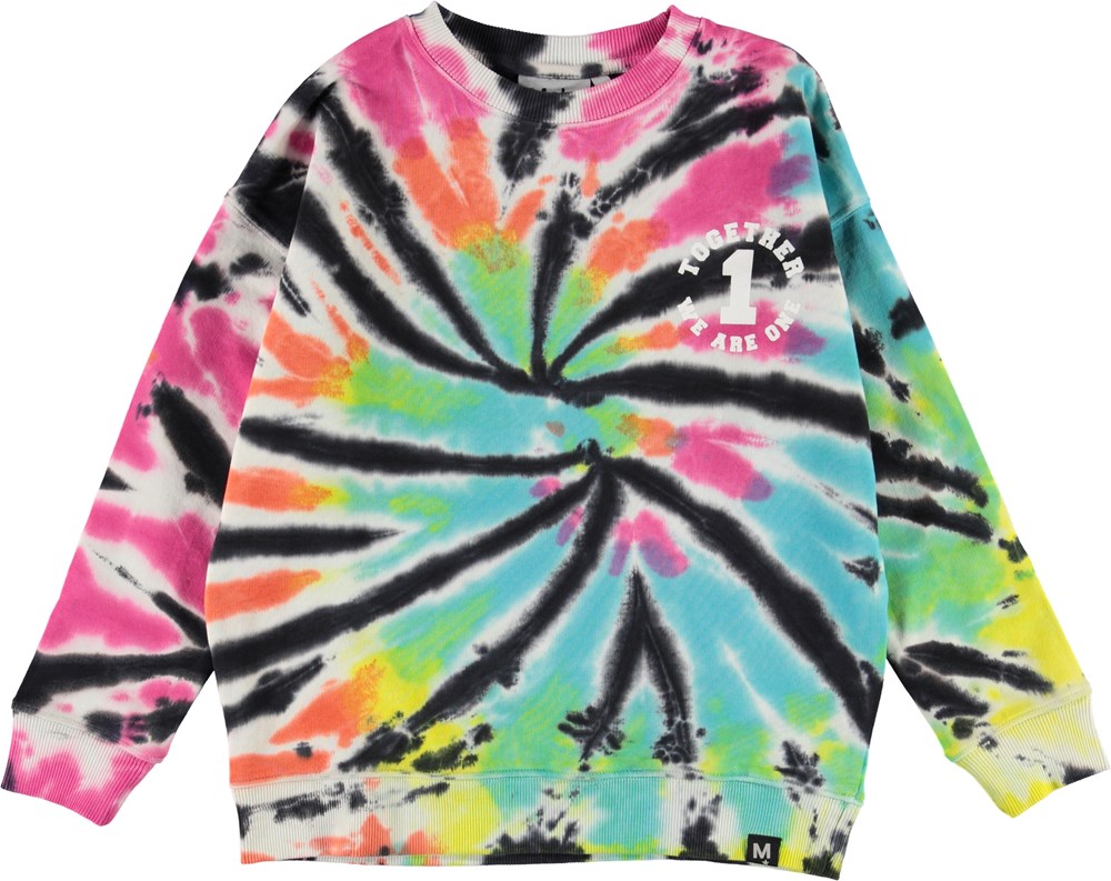 Max - Tie Dye Multi - Tie-dye sweatshirt - Molo