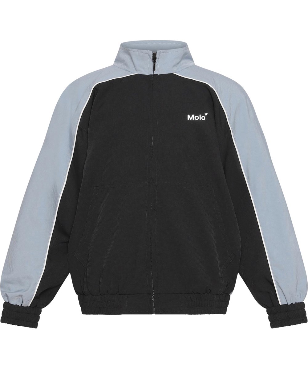Mex - Aero - Black jacket with blue sleeves