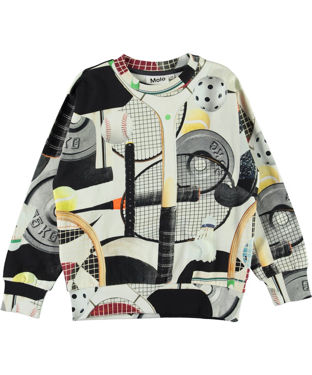 Mik - Sports Gear - Organic sweatshirt with sports gear