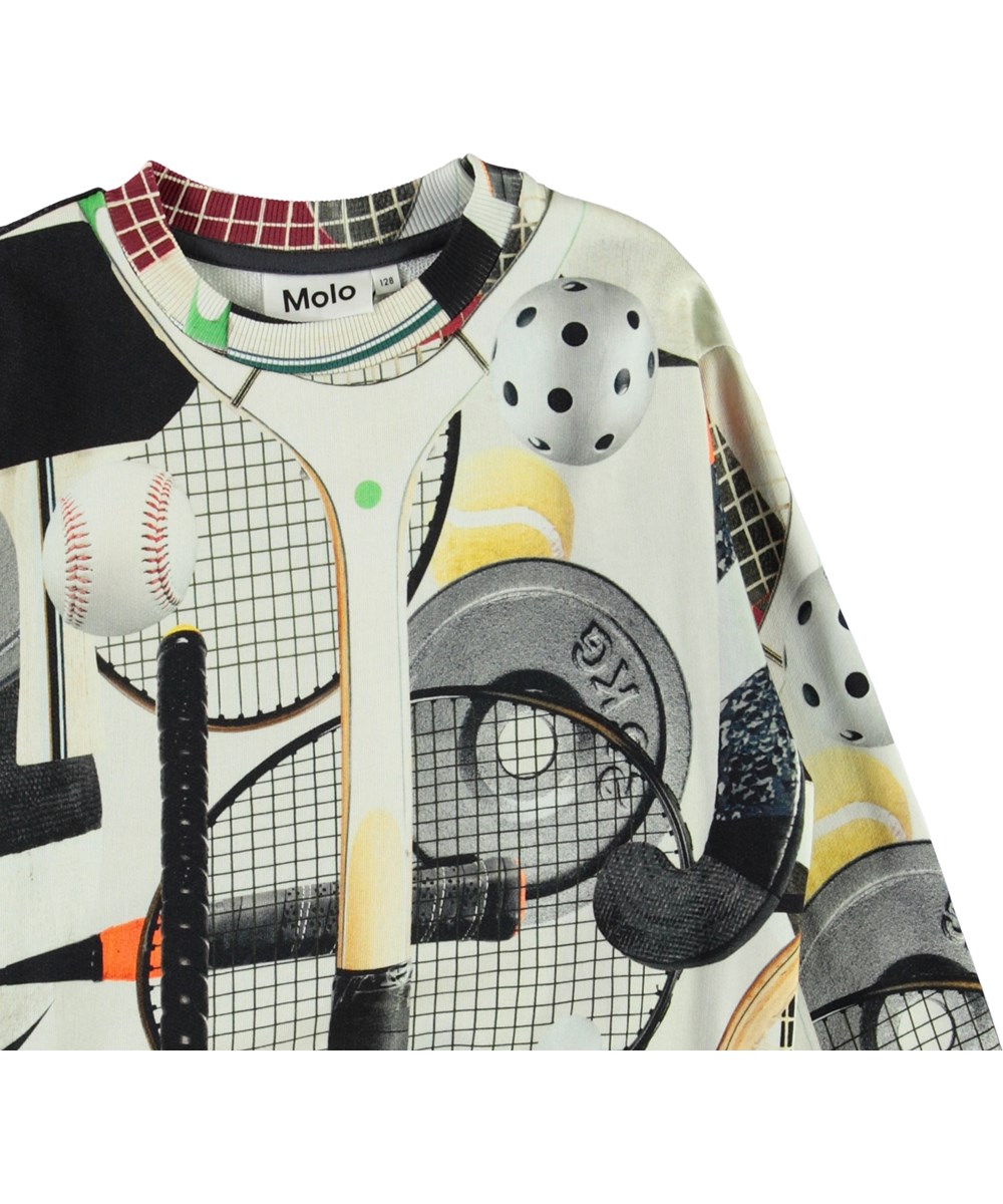 Mik - Sports Gear - Organic sweatshirt with sports gear