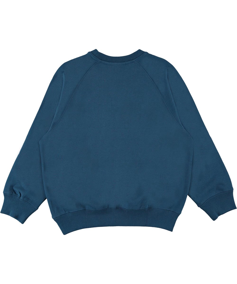 Mir - Sea - Blue organic sweatshirt