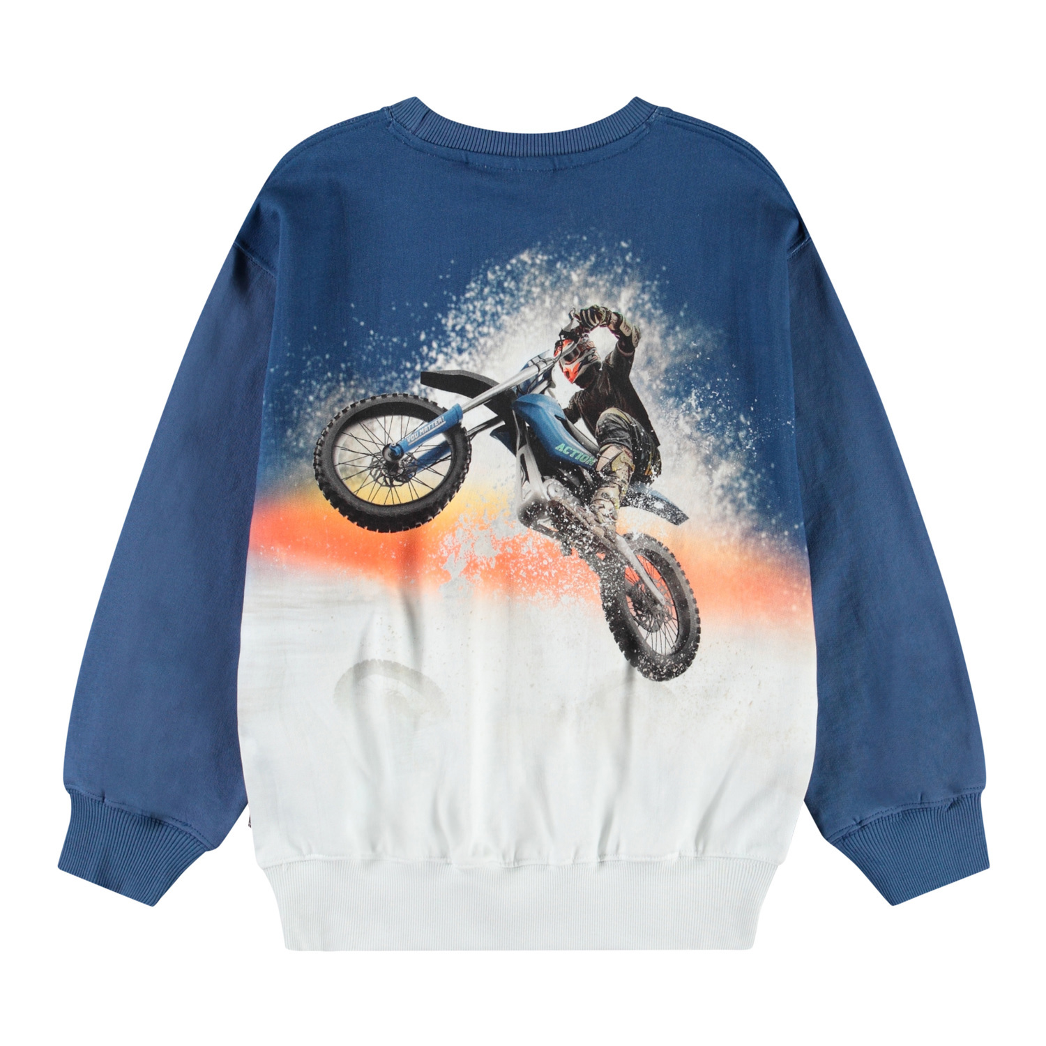 【THE MOZZ】Roden Reversible Jumper Ribbed jumper with 3/4 sleeves - Red - Sz. 40-64 - Zizzifashion