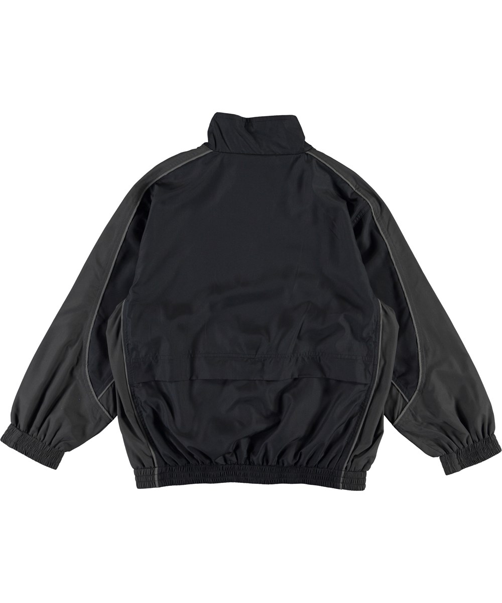 Morki - Black - Black and grey track jacket