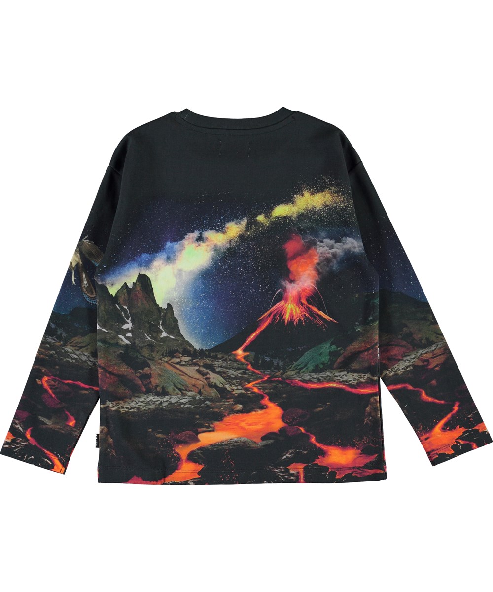 Mountoo - Wild Past - Organic top with animals from the past 