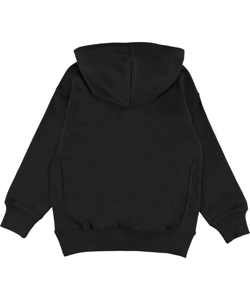 Moz - Black - Black sweatshirt hoodie