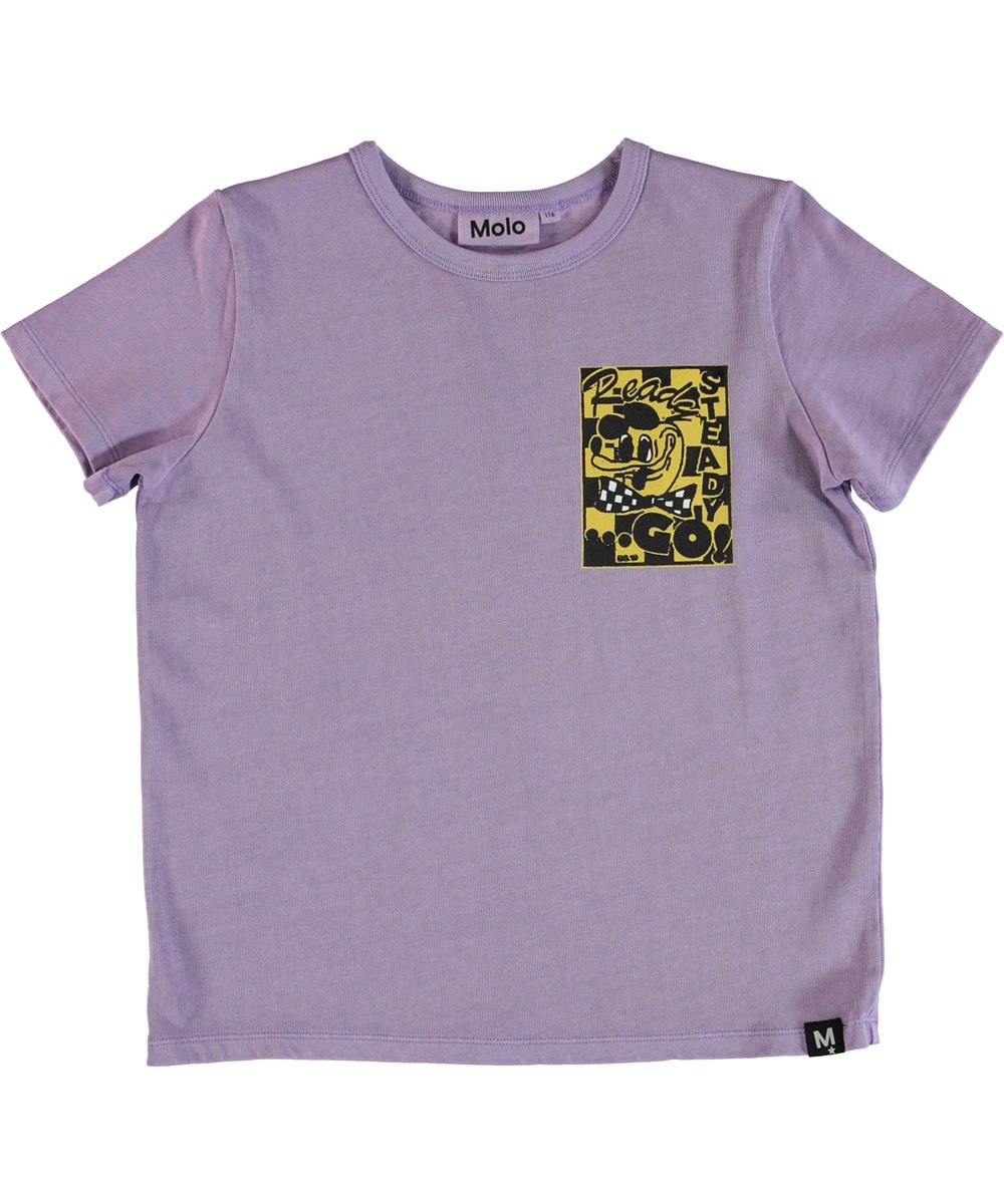 Raddix - Dusky Purple - T-Shirt .