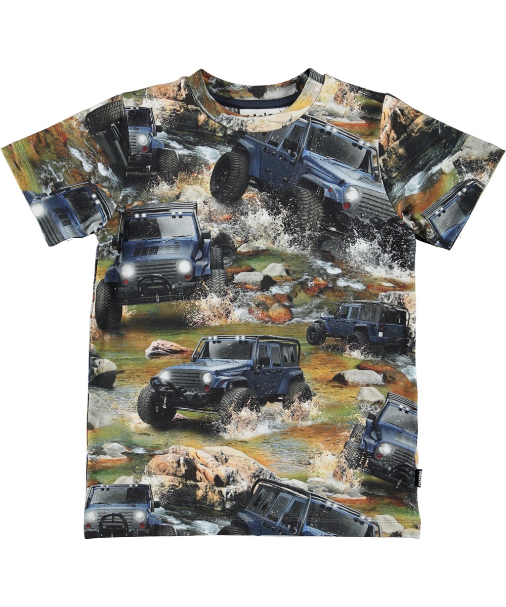 Ralphie - Jeeps - Organic t-shirt with print of jeeps