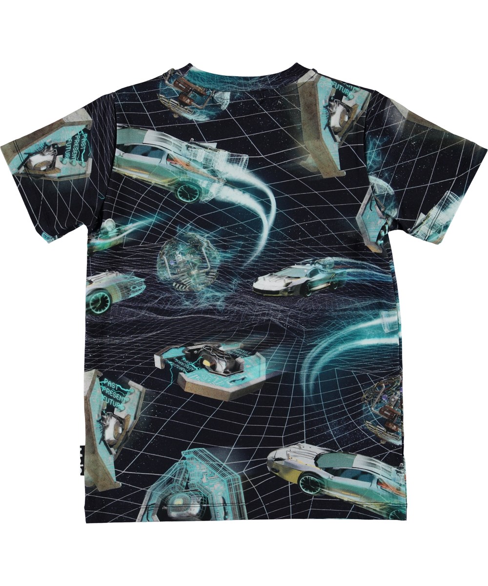 Ralphie - Time Machines - Organic t-shirt with cars
