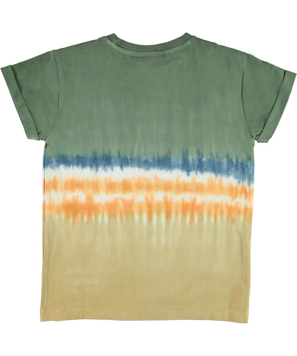 Randon - Tie Dye Block - Batik organic t-shirt 