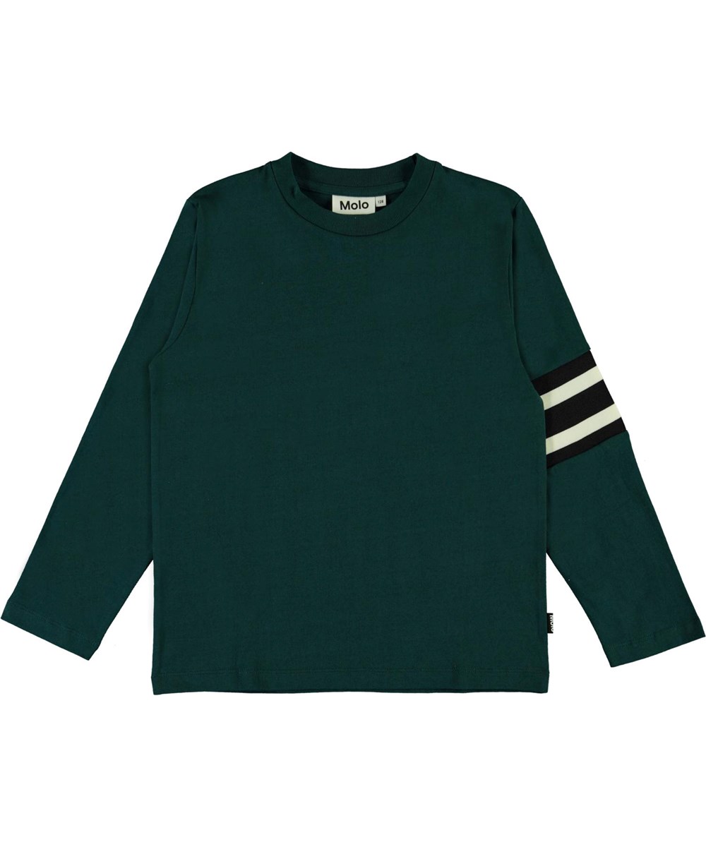 Ras - Night Forest - Green top with stripes
